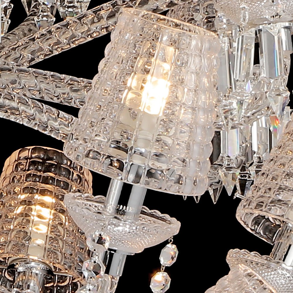 24 Lights Ball Shape Crystal Lighting - Joyfuzzy
