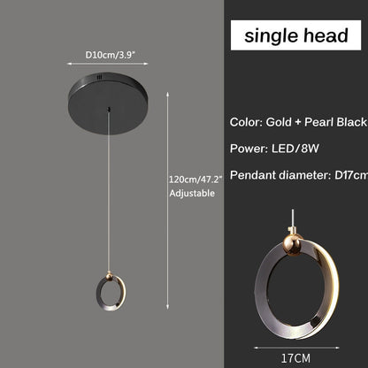 VifacilusaNordic LED Ceiling Chandelier
