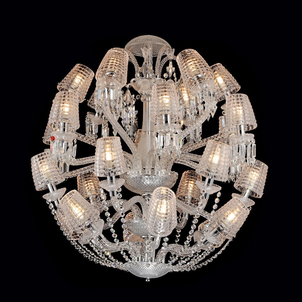 24 Lights Ball Shape Crystal Lighting - Joyfuzzy