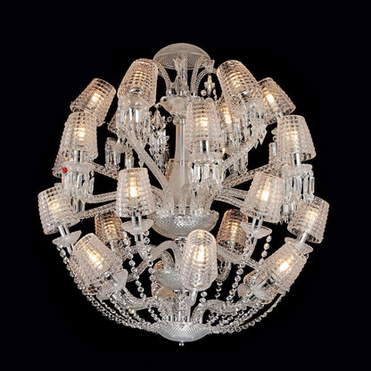 24 Lights Ball Shape Crystal Lighting - Joyfuzzy