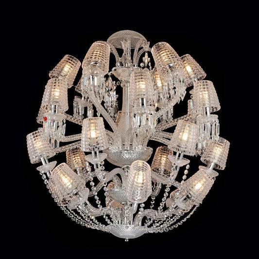 24 Lights Ball Shape Crystal Lighting - Joyfuzzy