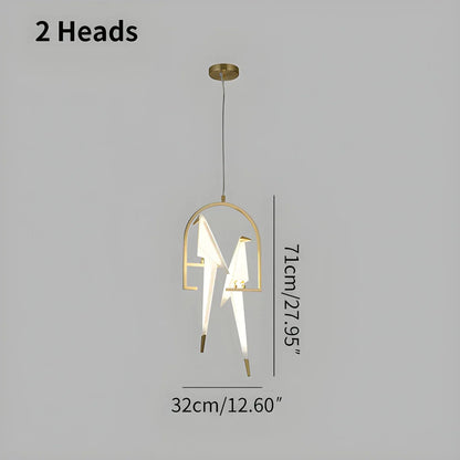 VifacilusaPaper Crane Bird Chandelier for Dining Room