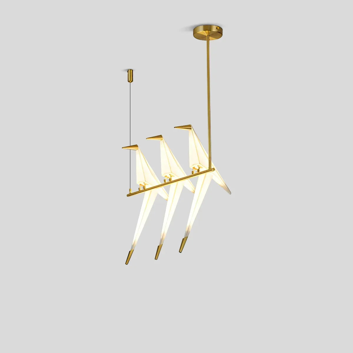 VifacilusaPaper Crane Bird Chandelier for Dining Room