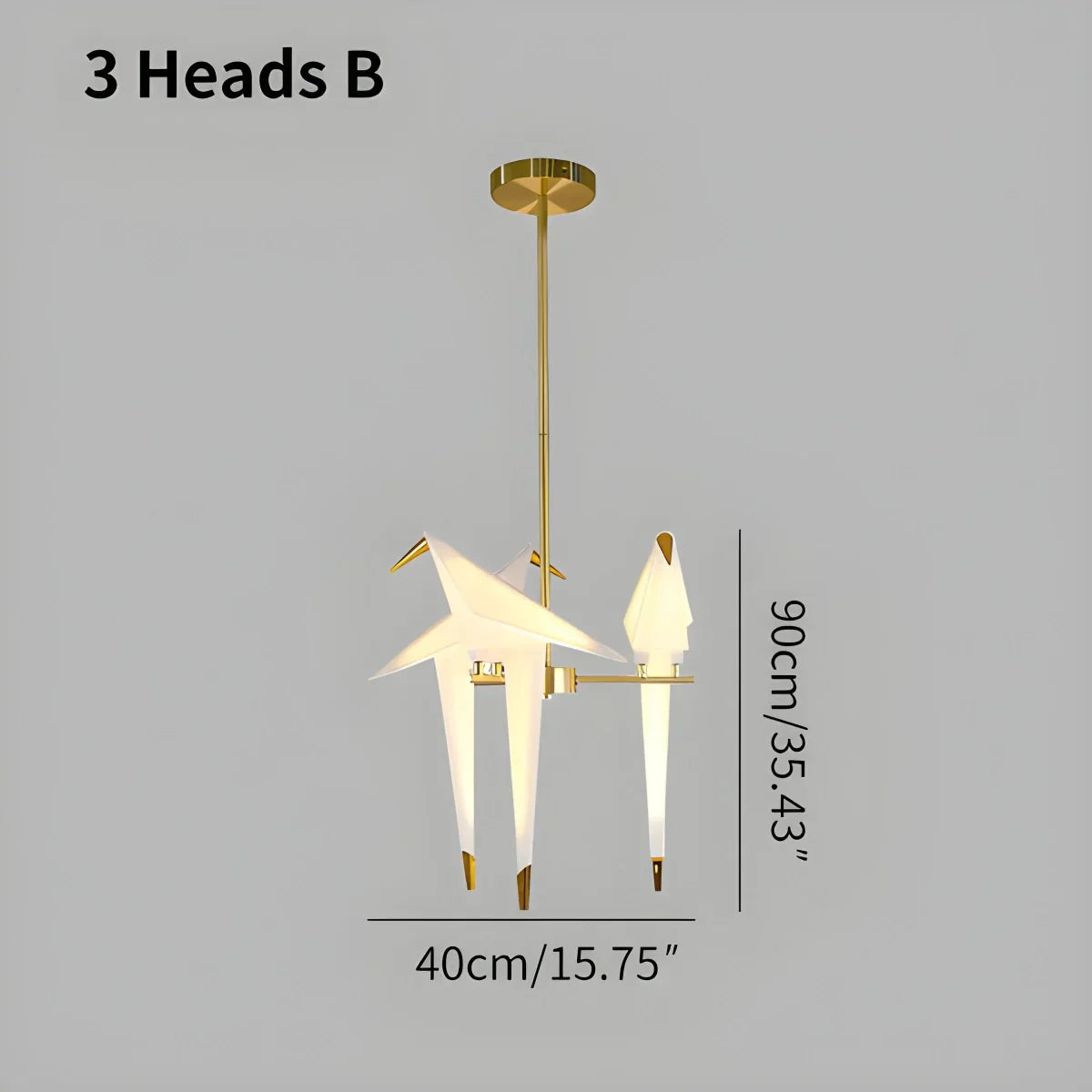 VifacilusaPaper Crane Bird Chandelier for Dining Room