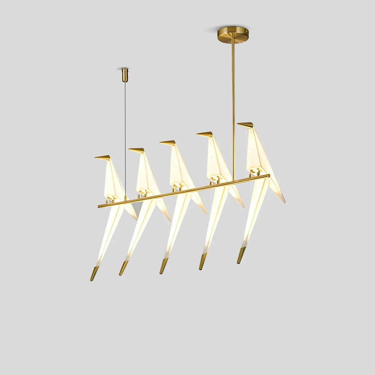 VifacilusaPaper Crane Bird Chandelier for Dining Room