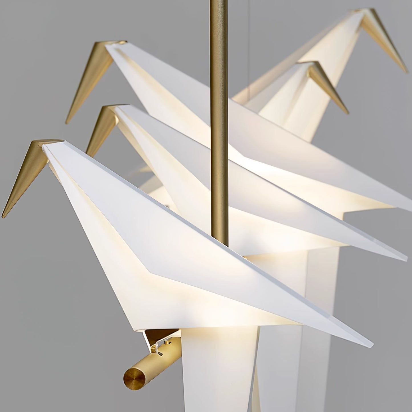VifacilusaPaper Crane Bird Chandelier for Dining Room
