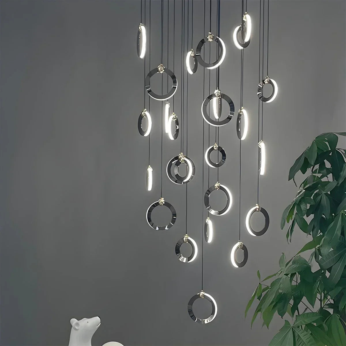 VifacilusaNordic LED Ceiling Chandelier