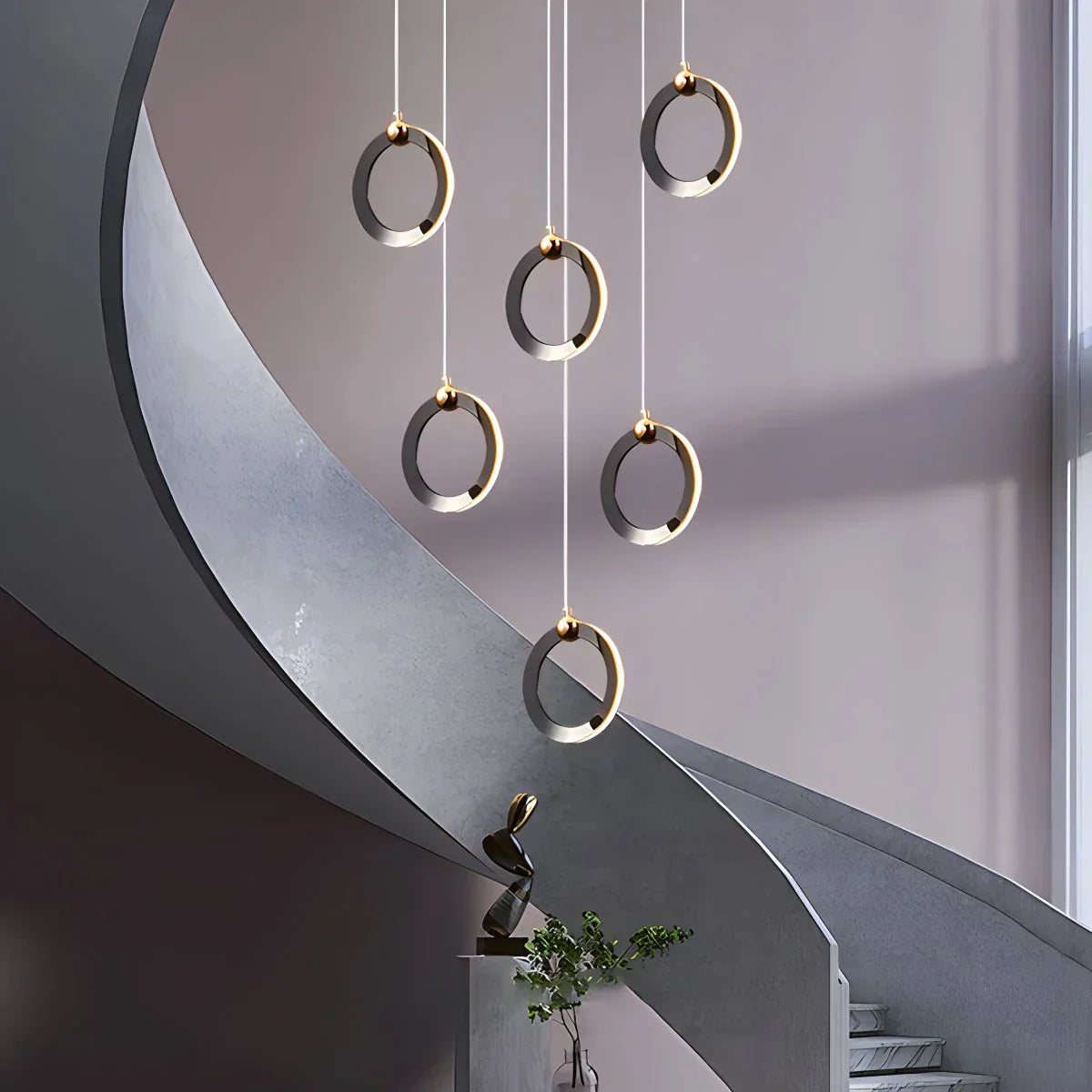 VifacilusaNordic LED Ceiling Chandelier