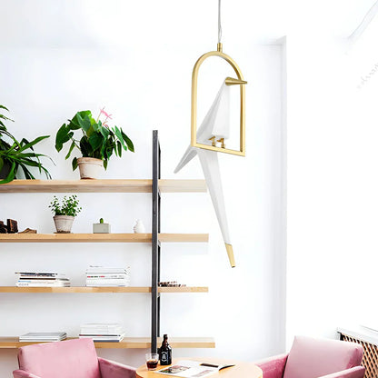 VifacilusaPaper Crane Bird Chandelier for Dining Room