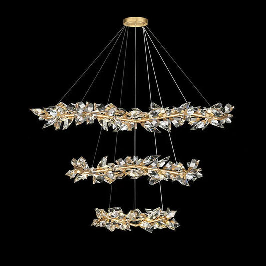 Addison 71" Crystal Chandelier - Joyfuzzy