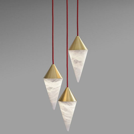 VifacilusaHannah Alabaster Chandelier, Upscale Chandelier Lighting