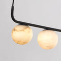 VifacilusaModern Luxury Alabaster Global Kitchen Island Pendant 5 Lights