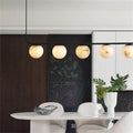 VifacilusaModern Luxury Alabaster Global Kitchen Island Pendant 5 Lights