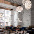 VifacilusaModern Luxury Alabaster Lantern Pendant Light, Bar Pendant Light
