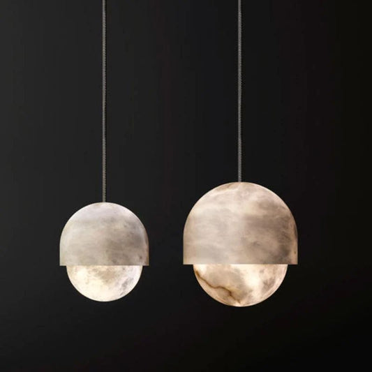 VifacilusaRonan Modern Alabaster Mini Island Pendant Light