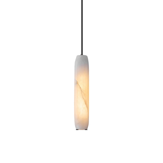 Wrenna Alabaster Flute Pendant Light